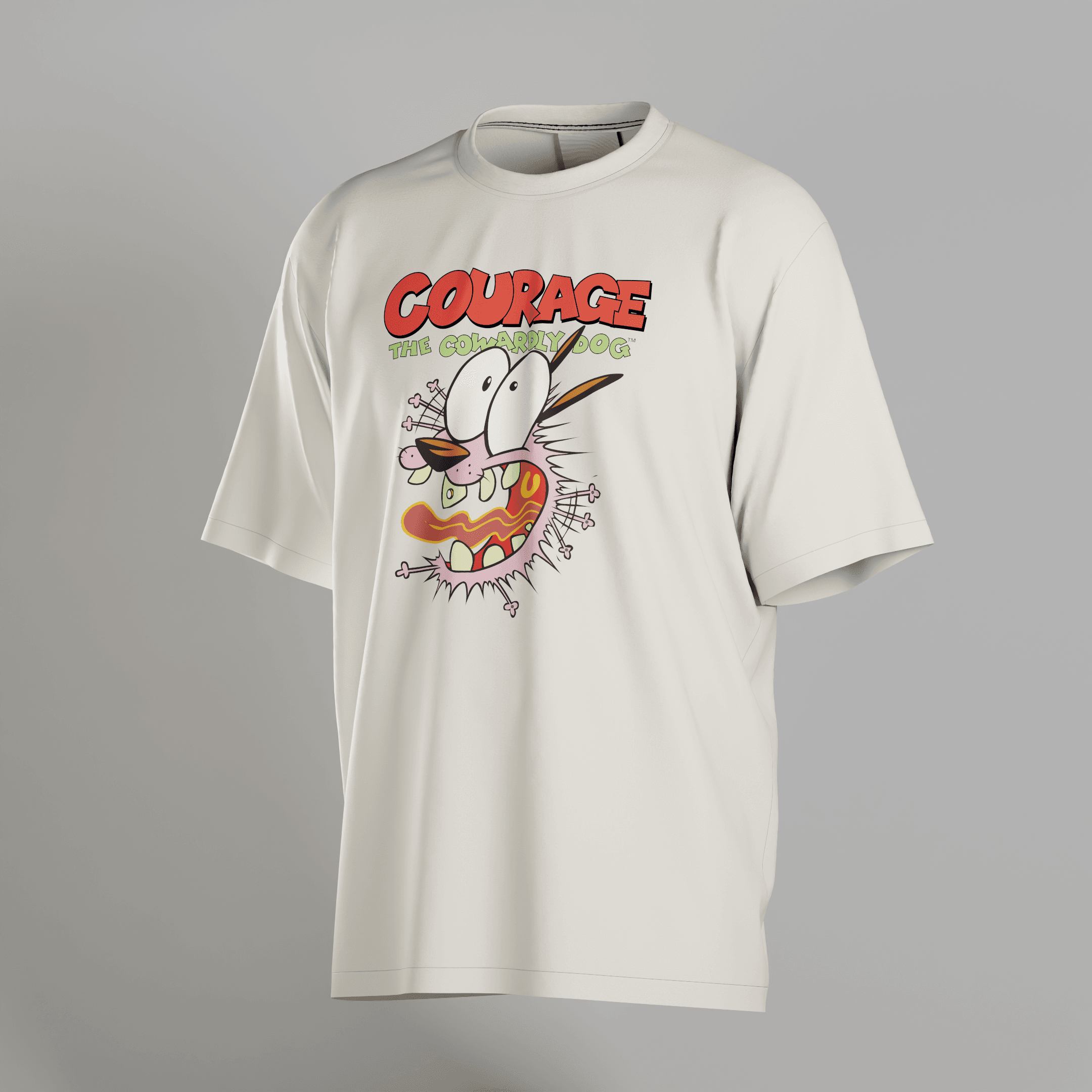 Courage the Cowardly Dog Two Unisex T-Shirt