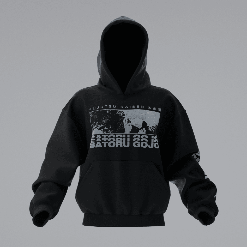 JUJUTSU KAISEN SATORU GOJO SORCERER Oversize Unisex Hoodie