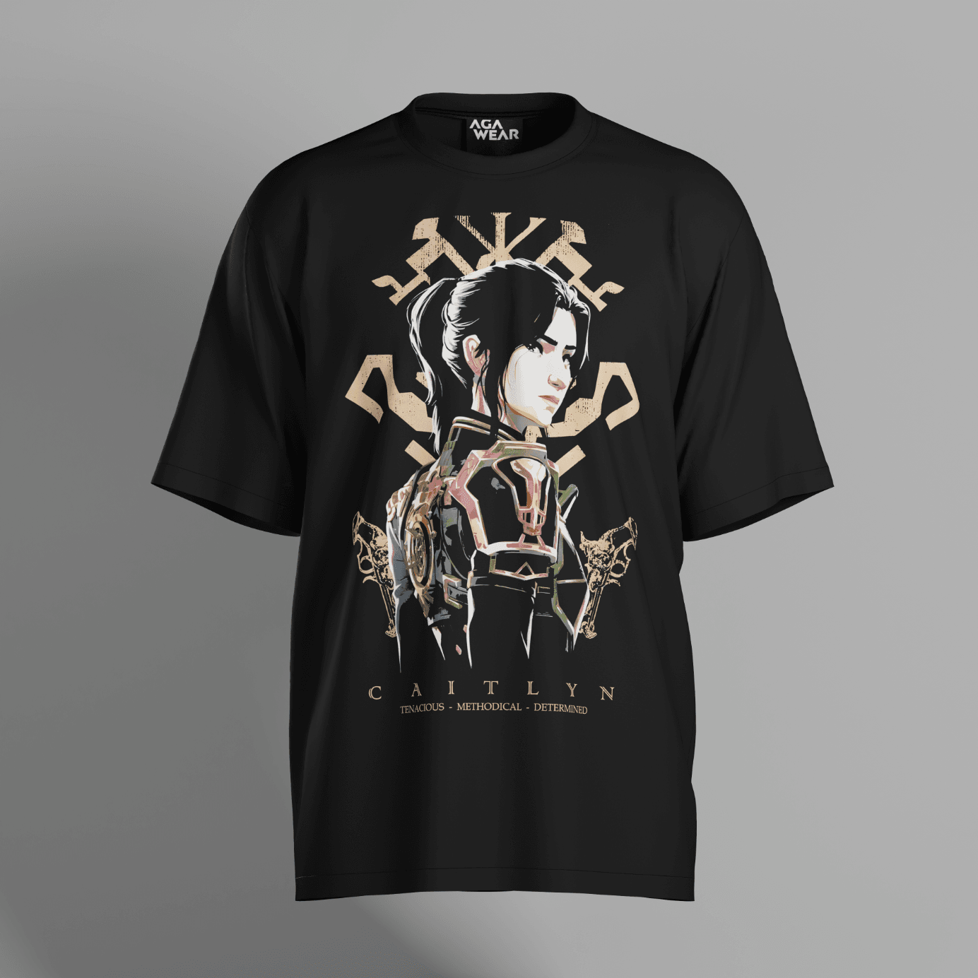 LEAGUE OF LEGENDS CAITLYN Oversize Unisex T-Shirt