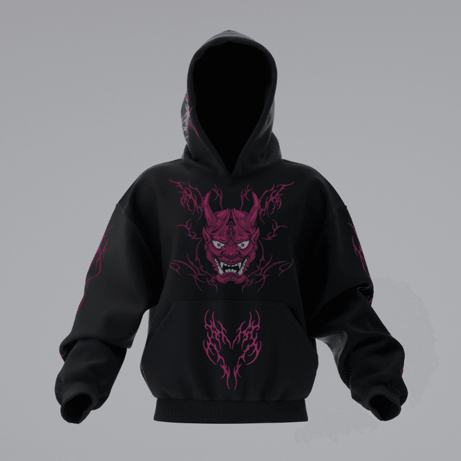 STREET WEAR ONI Unisex Hoodie