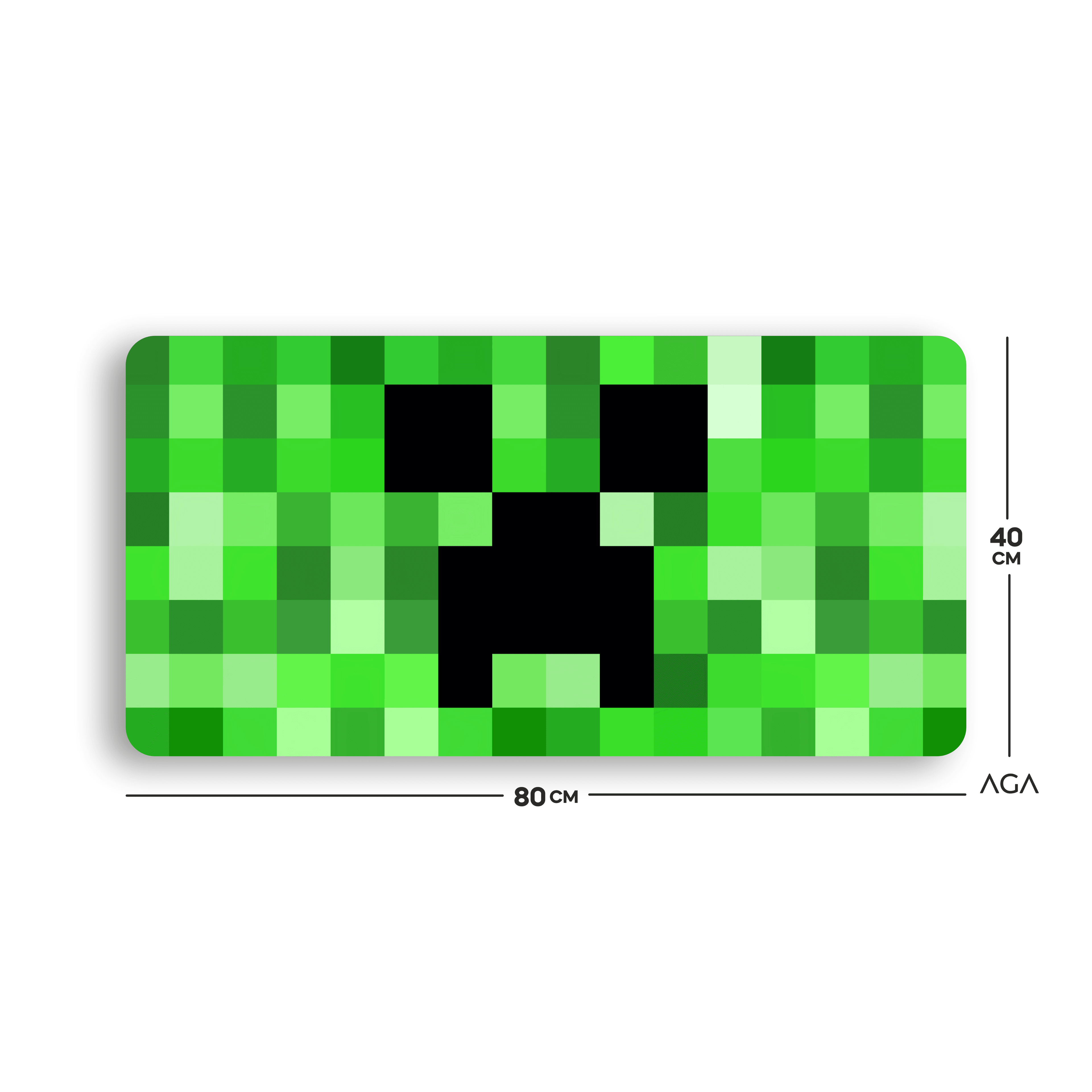 MINECRAFT CREEPER MOUSE PAD