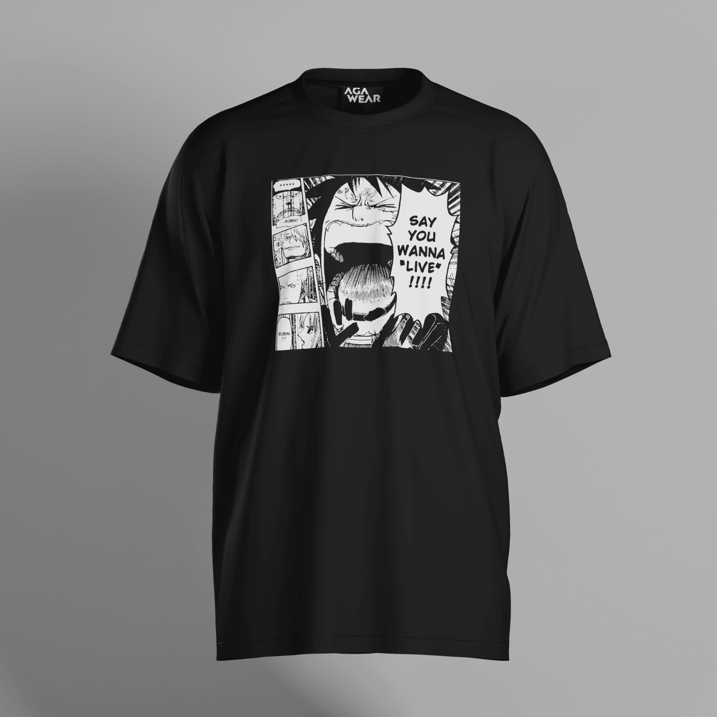 ONE PIECE NICO ROBIN I WANT TO LIVE Unisex T-Shirt