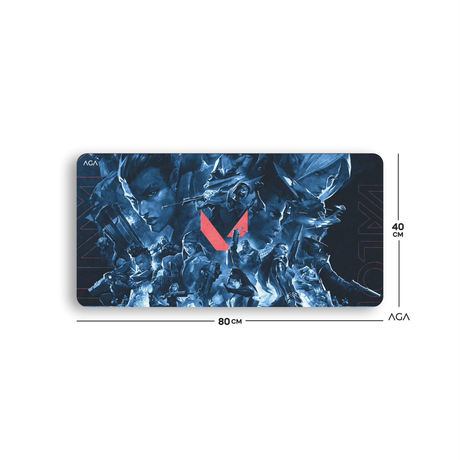 VALORANT ALL HEROES MOUSE PAD