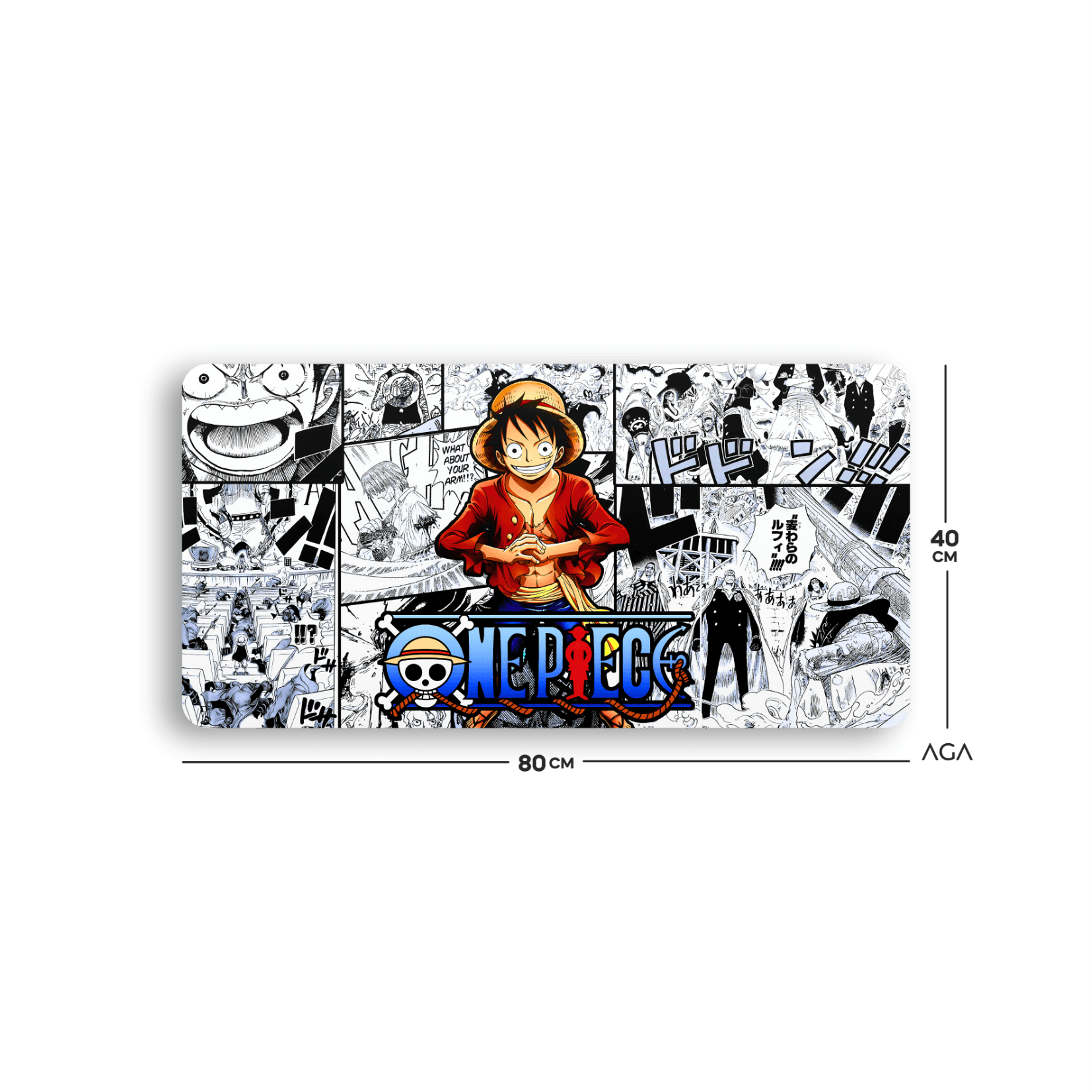 One Piece Luffy Manga Mouse Pad