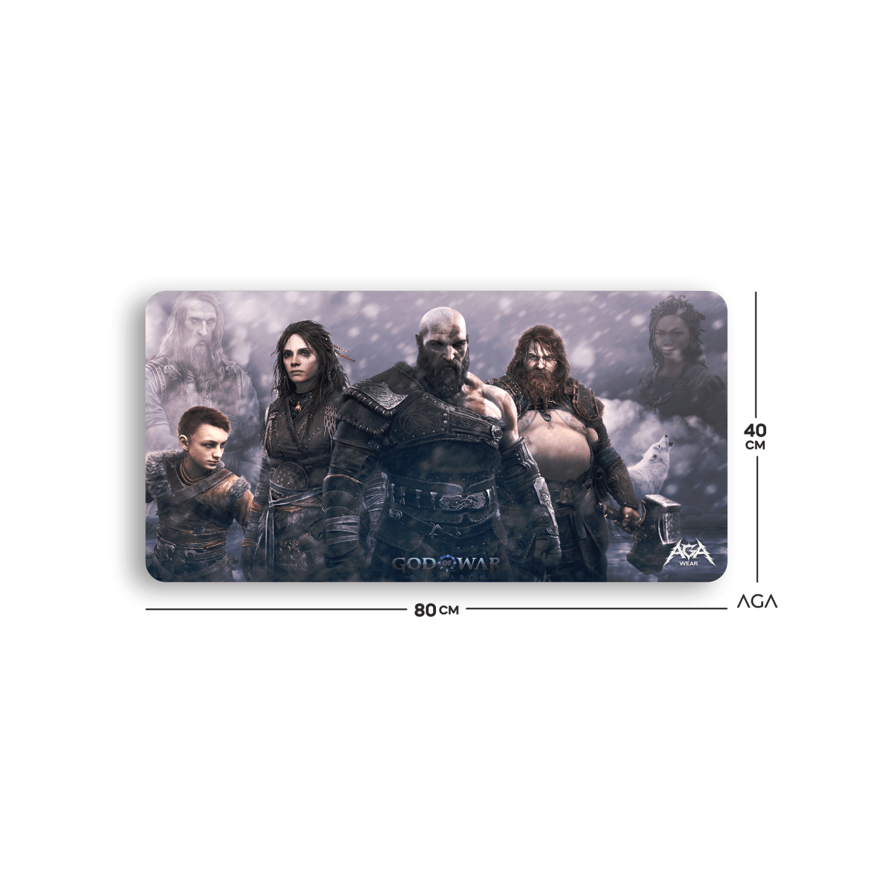 GOD OF WAR RAGNARÖK MOUSE PAD