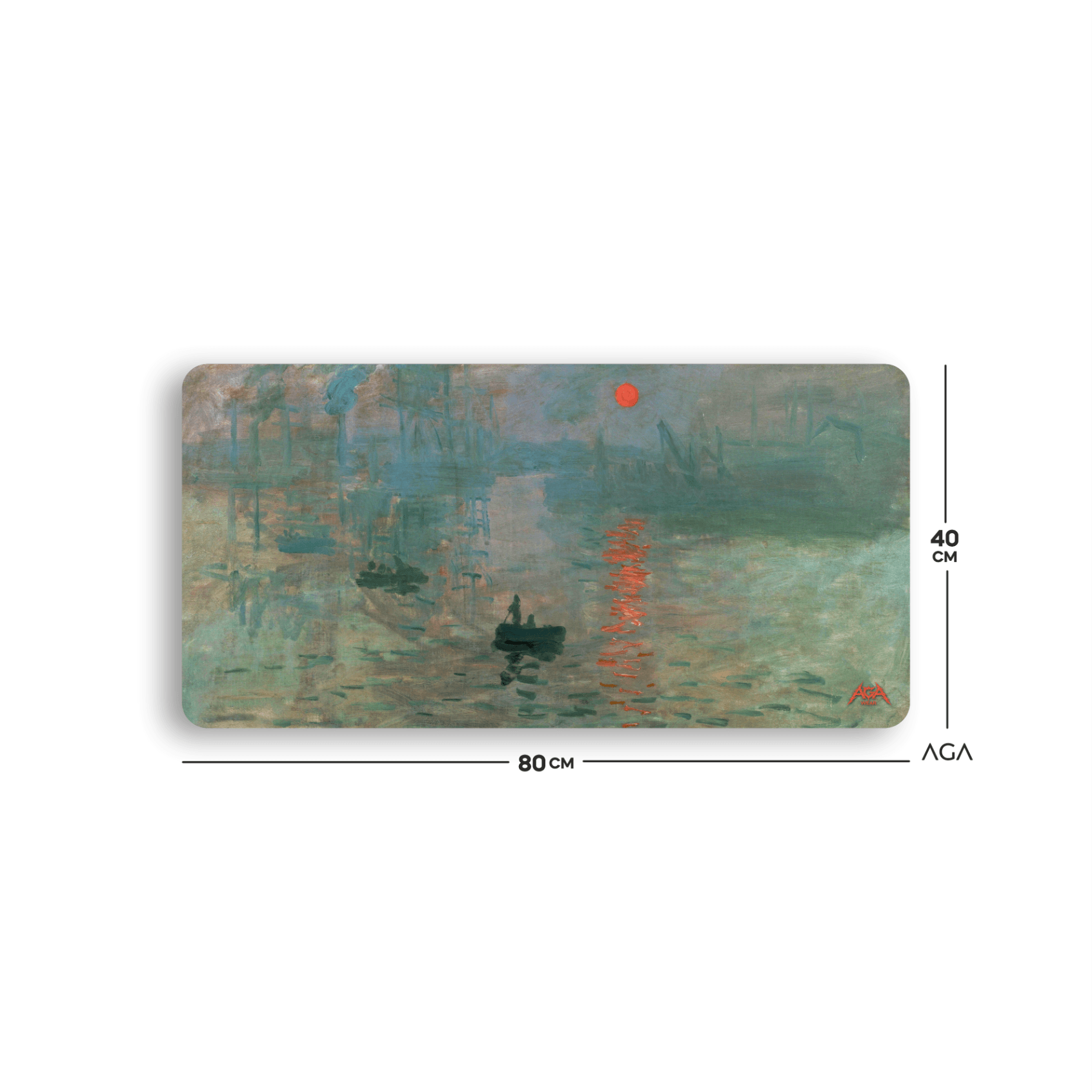 MONET SUNRISE MOUSE PAD