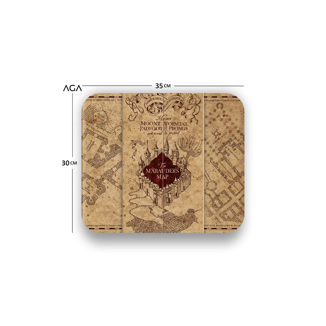 HARRY POTTER MARAUDERS MAP MOUSE PAD