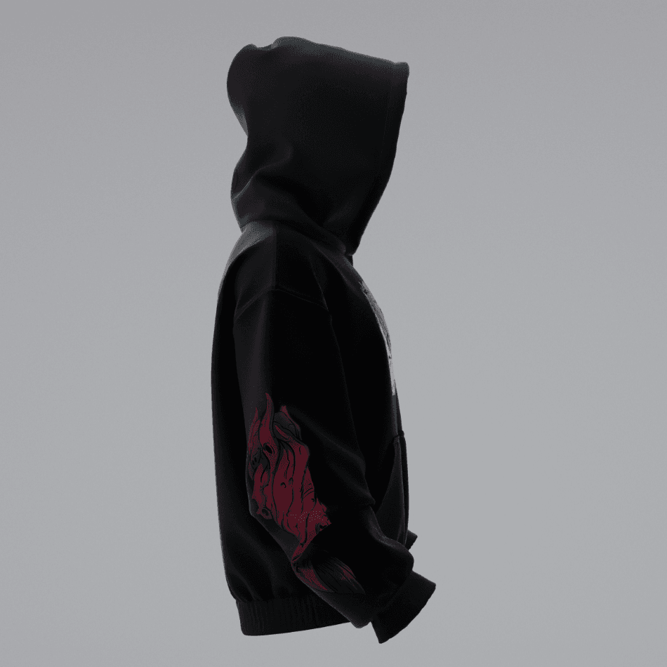 JUJUTSU KAISEN YUJI ITADORI KING OF CURSES Oversize Unisex Hoodie