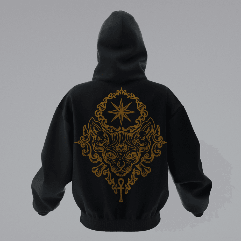 STREET WEAR HOLY SPHYNX Unisex Hoodie