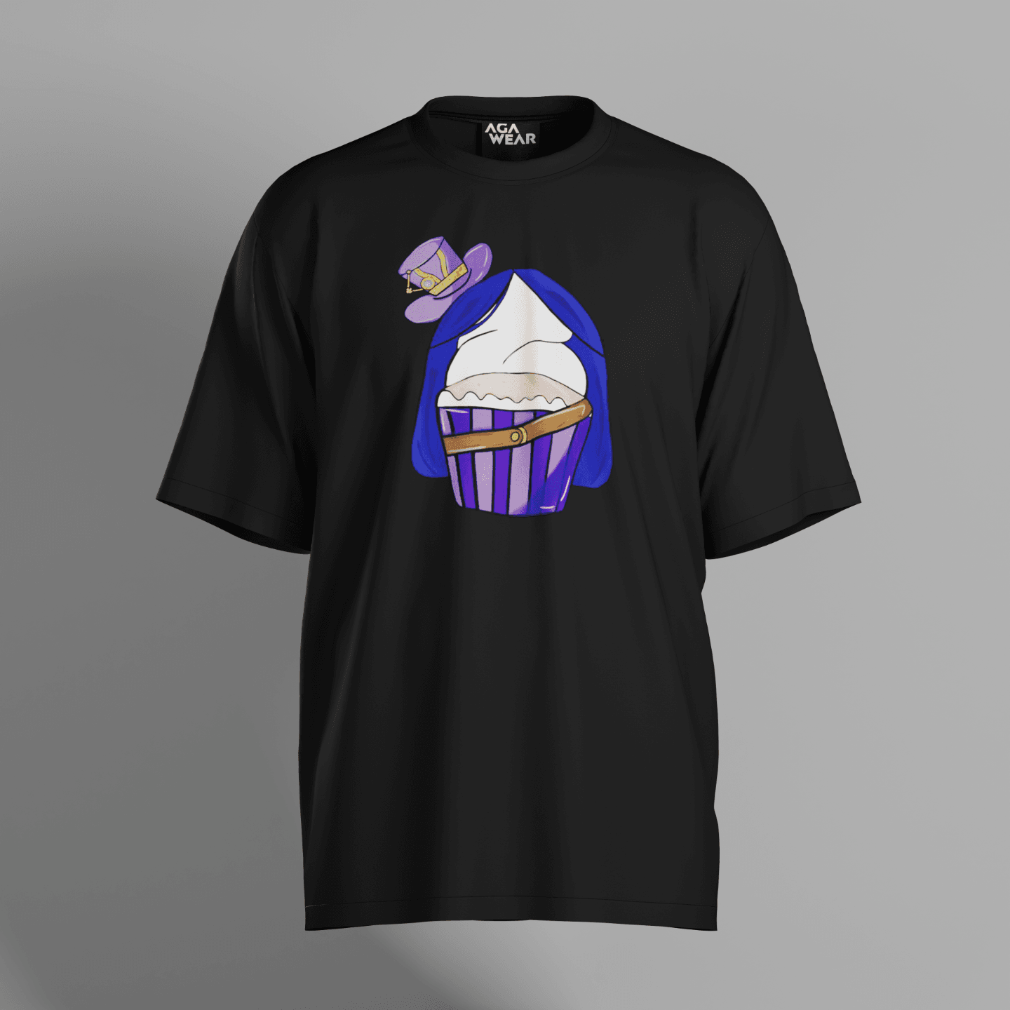 LEAGUE OF LEGENDS CAITLYN CUPCAKE Oversize Unisex T-Shirt