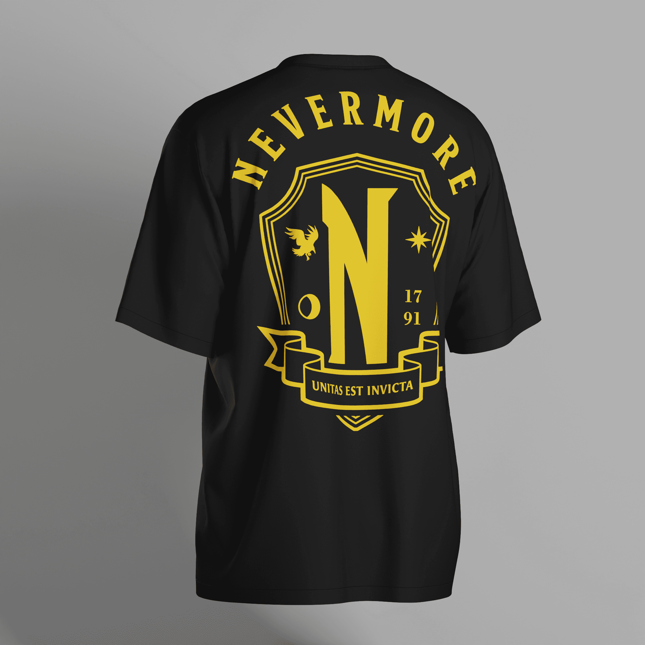 Wednesday Nevermore Logo Unisex T-Shirt