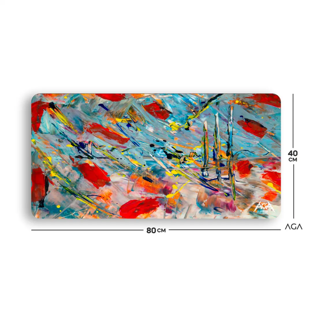 COLORFUL PAINTING MOUSE PAD