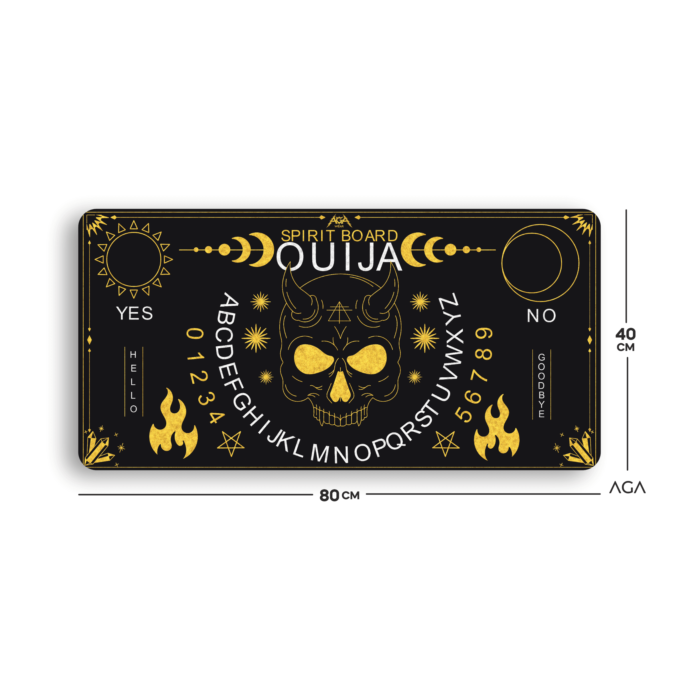 OUIJA SPIRIT BOARD MOUS PAD
