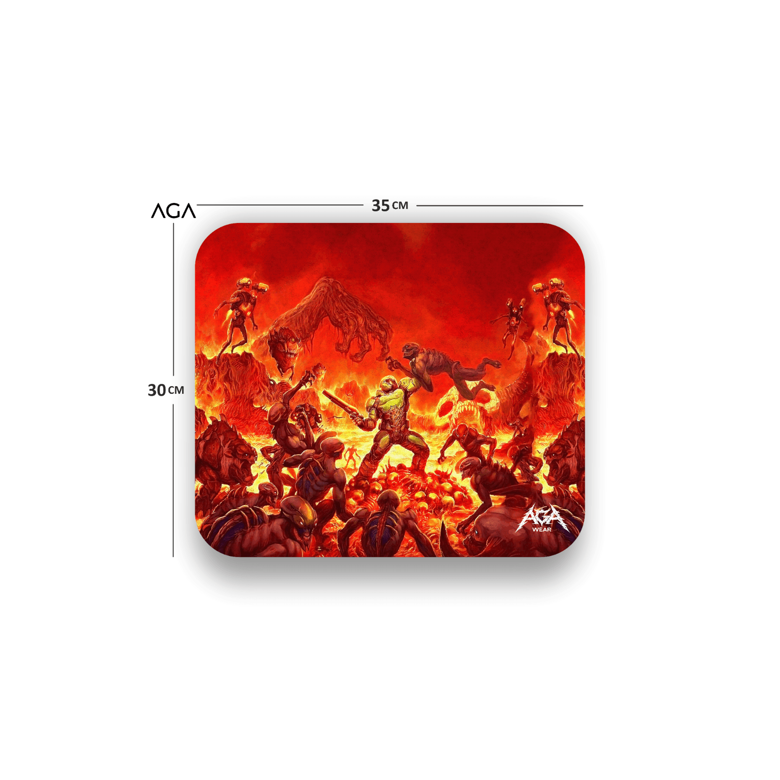 DOOM ETERNAL MOUSE PAD