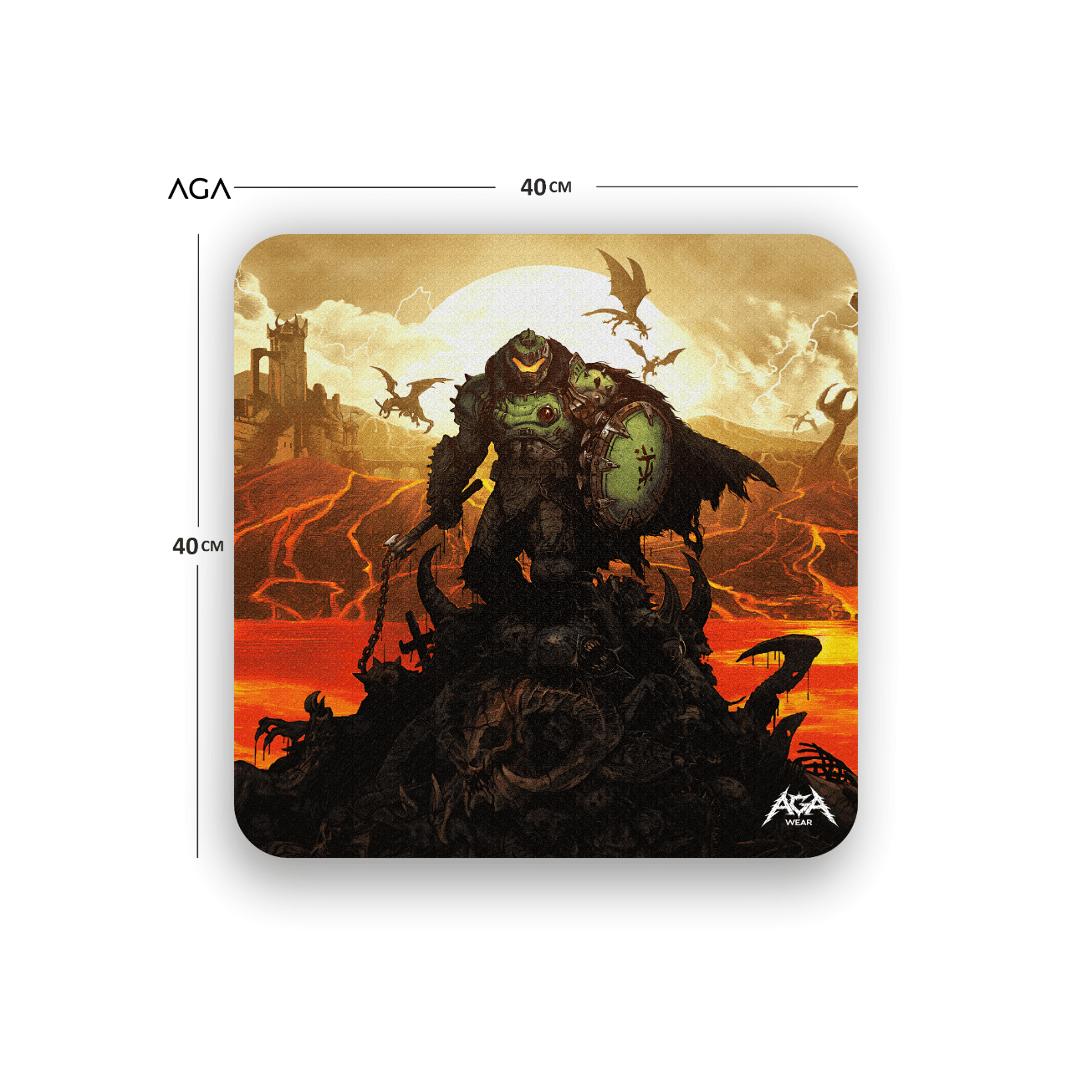 DOOM DARK AGES MOUSE PAD