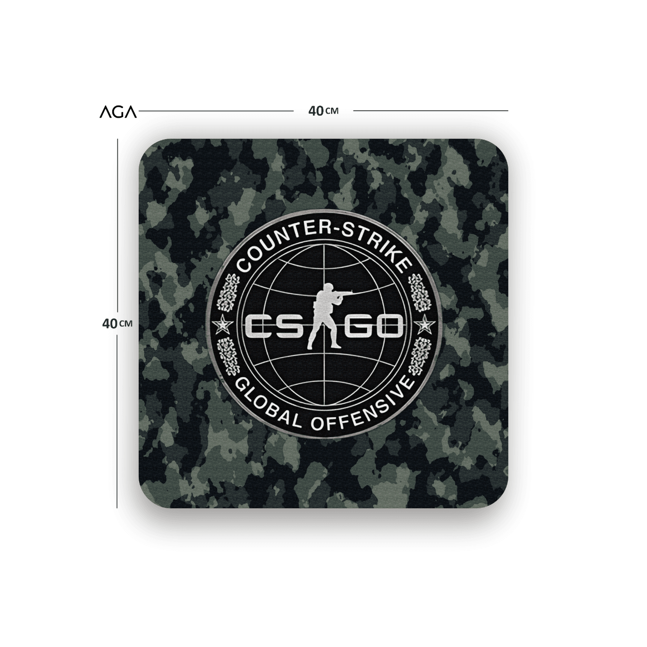 Counter Strike Global Offensive CSGO CAMO Mouse Pad