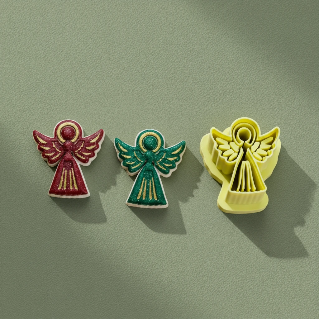 Yılbaşı Temalı Polimer Kil Kesici Set-1 9 Parça