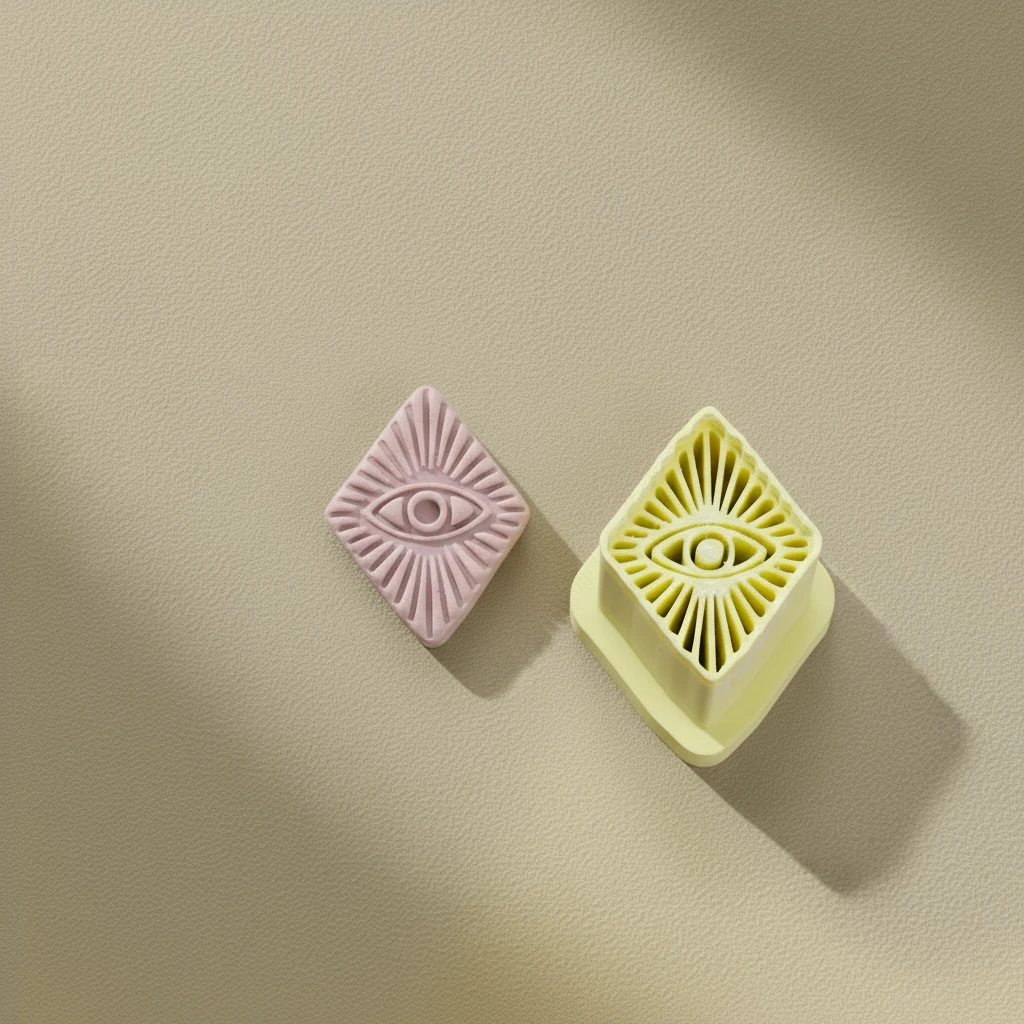 Göz Motifli Elmas Form