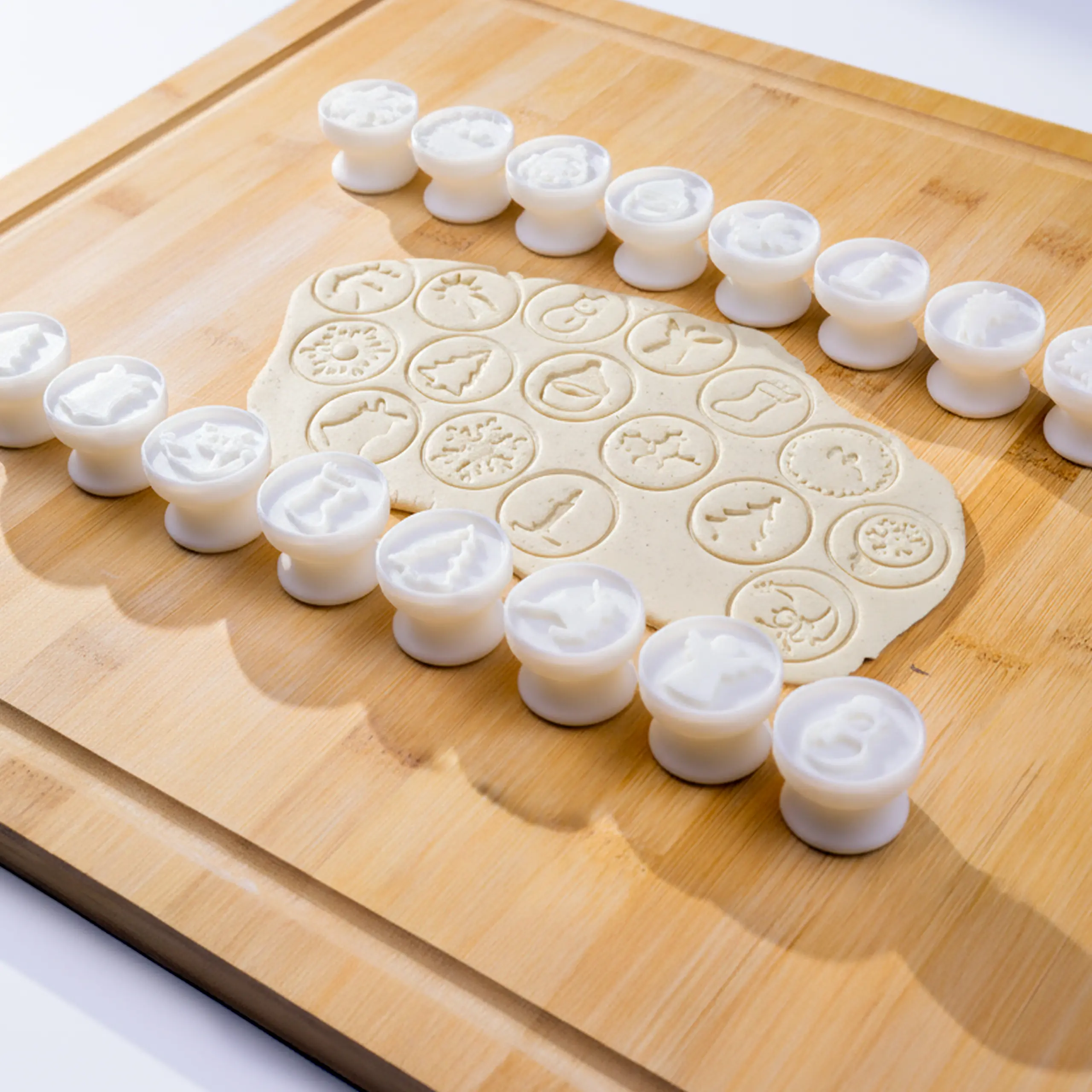 Yılbaşı Figürlü Damgalar Seti - 16 Parça