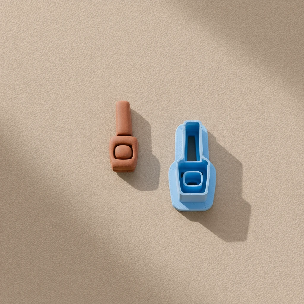 Oje Şişesi Motifli Form