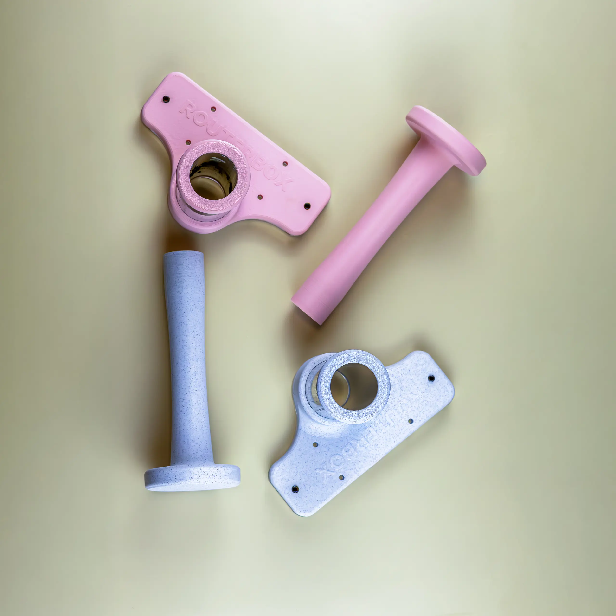 Routerbox FormPress™ Masaüstü Çamur Pres Seti – 15 Şekillendirici Ağız Dahil