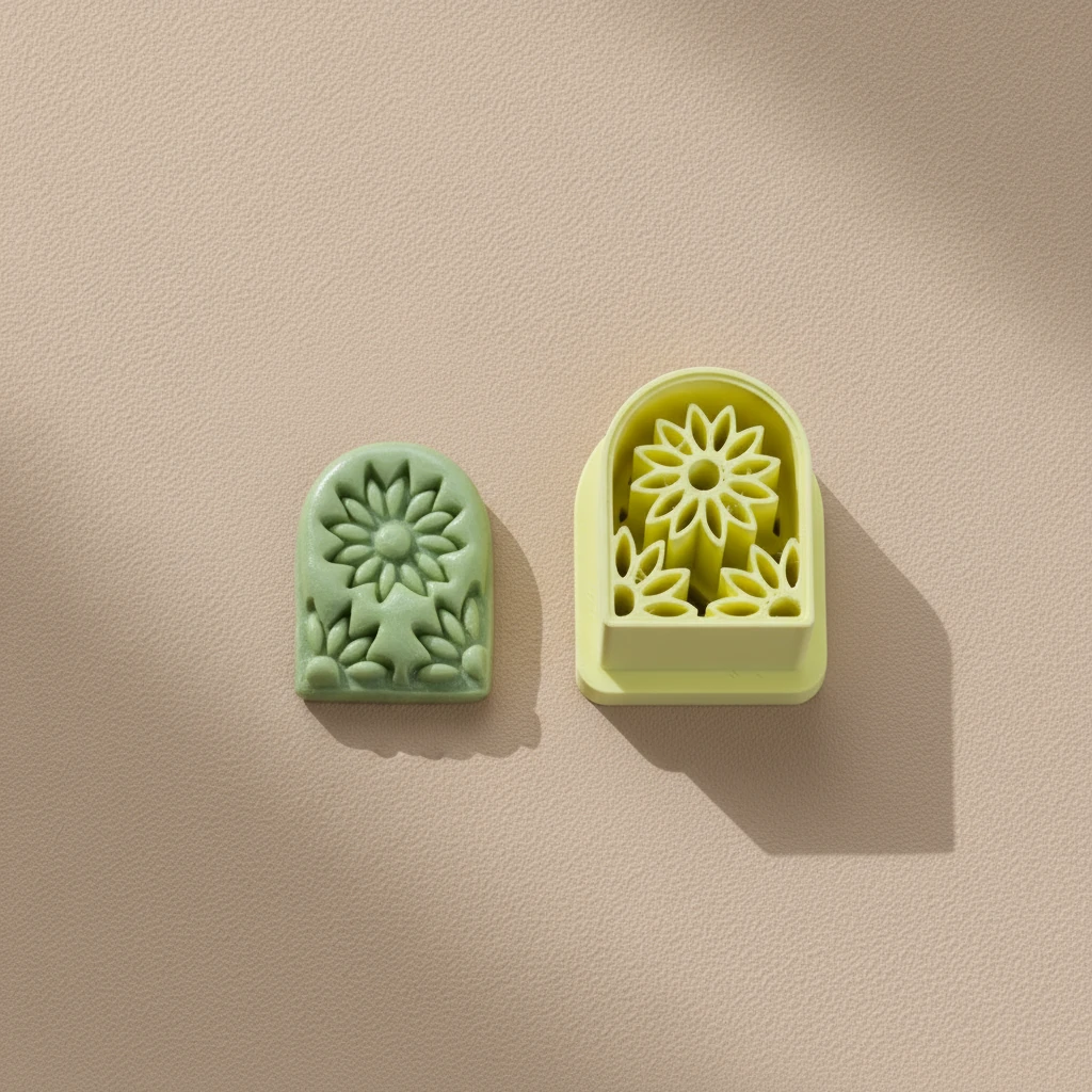 Çiçek Bahçesi Motifli Form