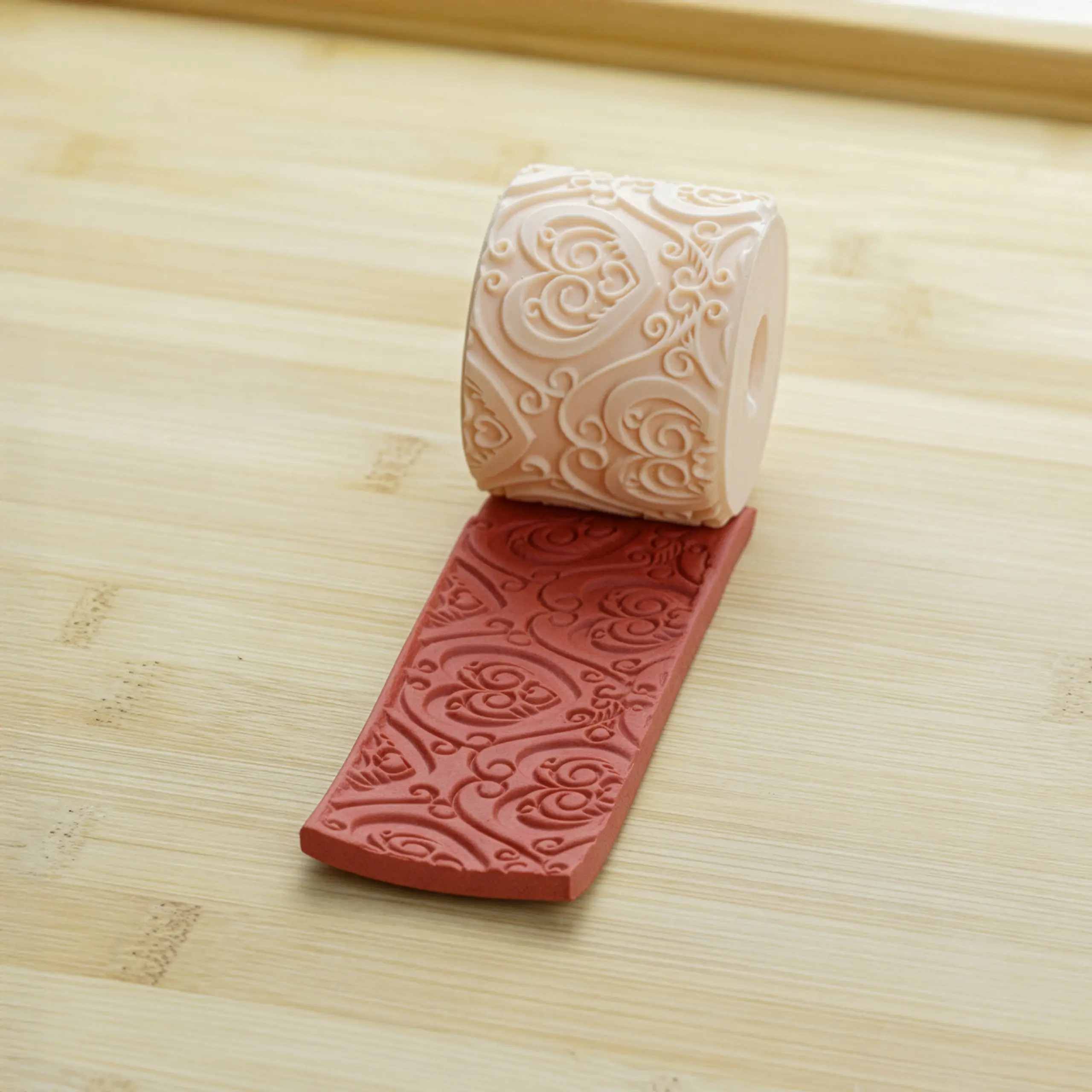 Barok Kalp Desen Rulosu