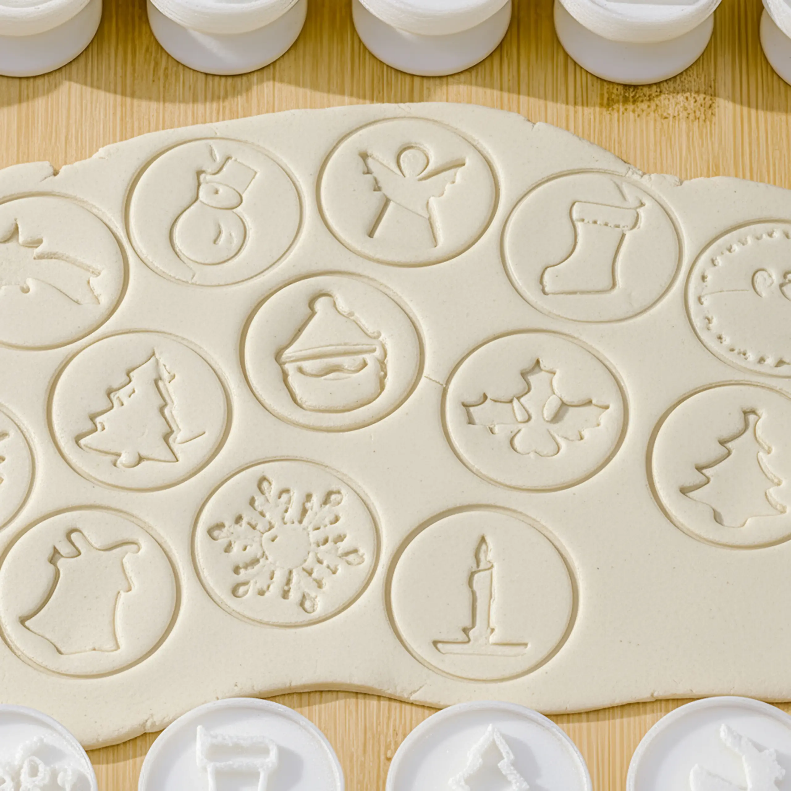 Yılbaşı Figürlü Damgalar Seti - 16 Parça