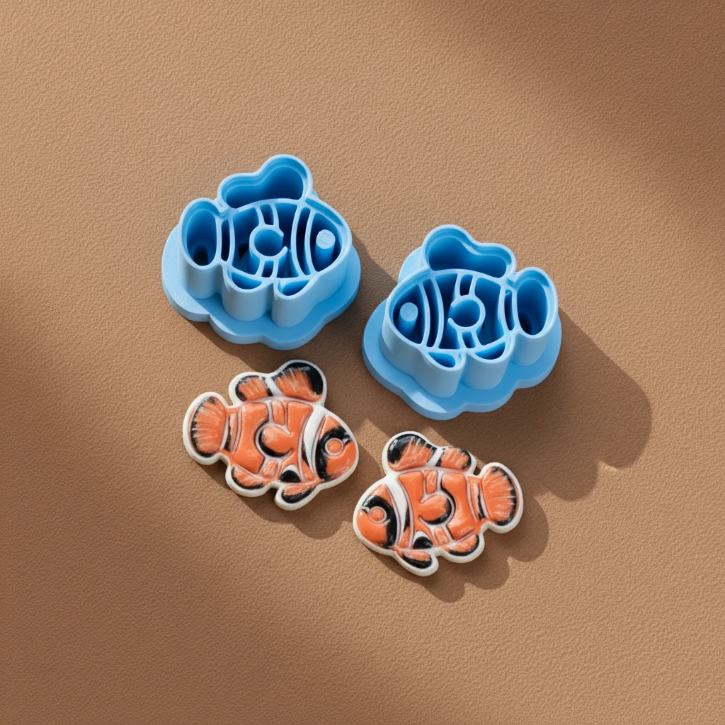 Palyaço Balığı (Nemo) Çift Parça Form