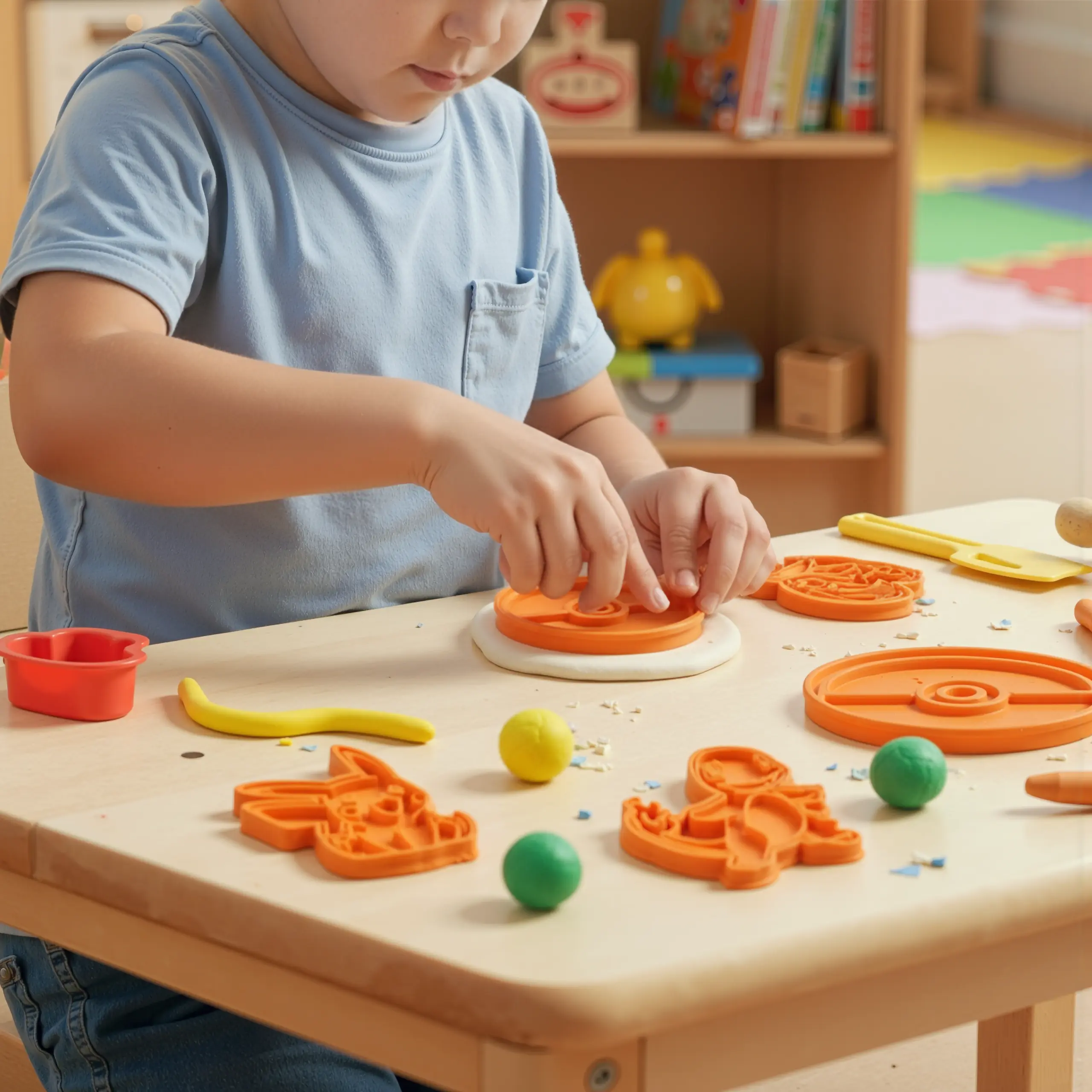 Pokemon ve Pokeball Oyun Hamuru Kalıbı-Kesici Seti 5 Parça