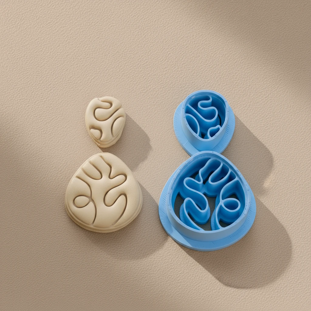 Dekoratif Damla Motifli Form