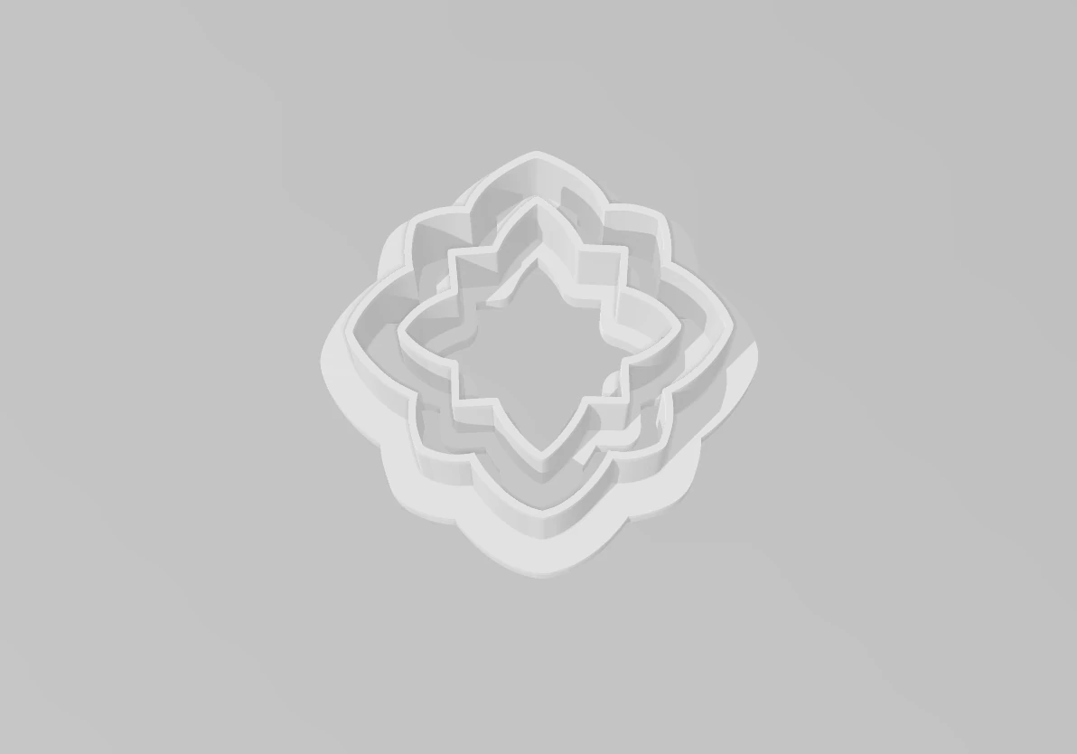 Çiçek Motifleri Polimer Kil Küpe Kesici Seti – 10 Parça