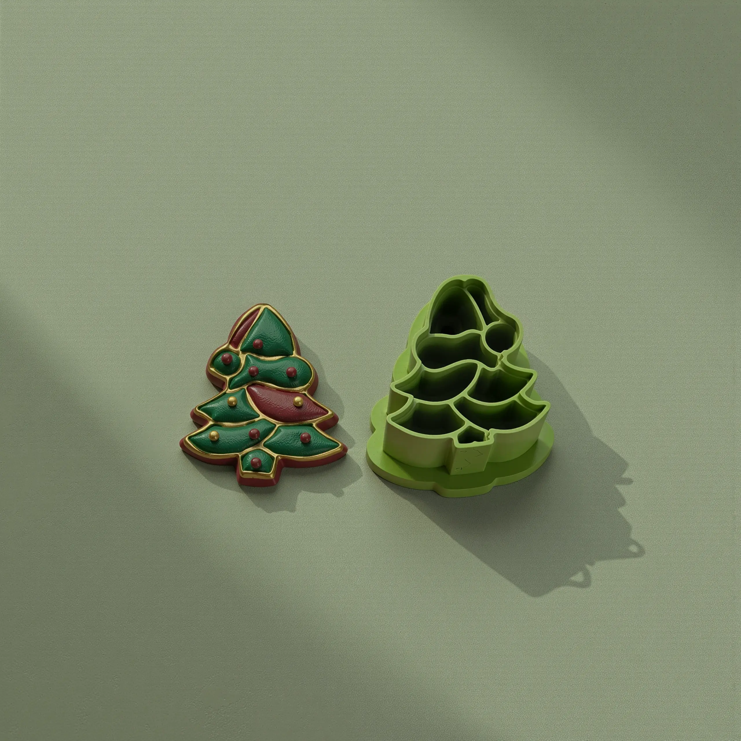 Yılbaşı Çam Ağaclı Form Kesici