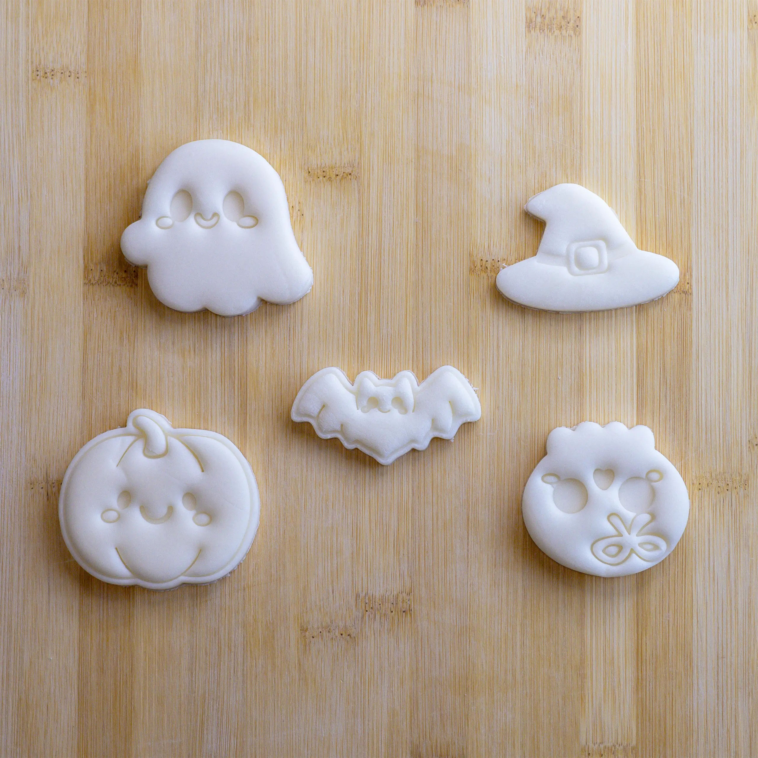 Cadılar Bayramı Sevimli Kurabiyeler Seti (5 Parça 4-5 cm)