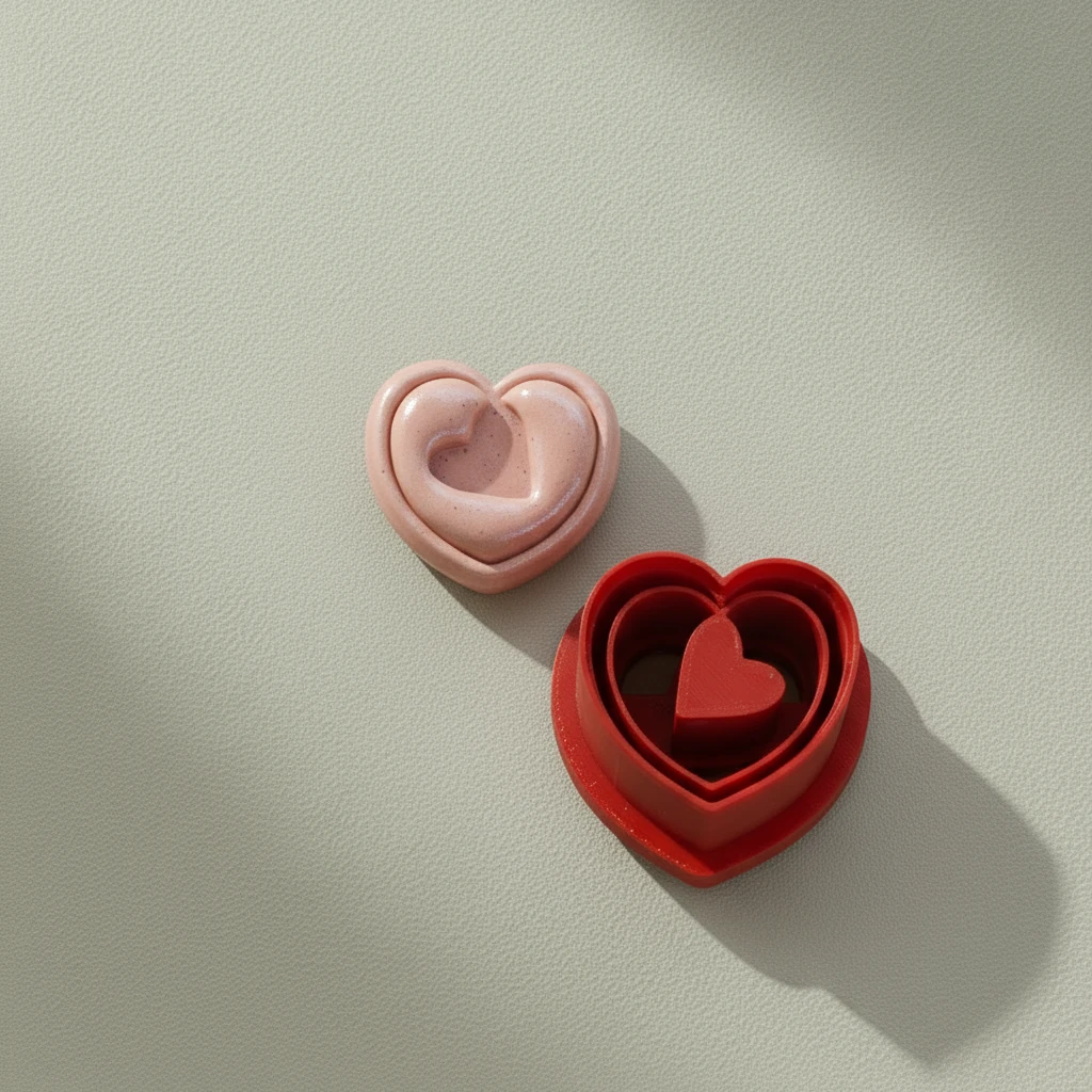 Bulutlu Kalp Figürü