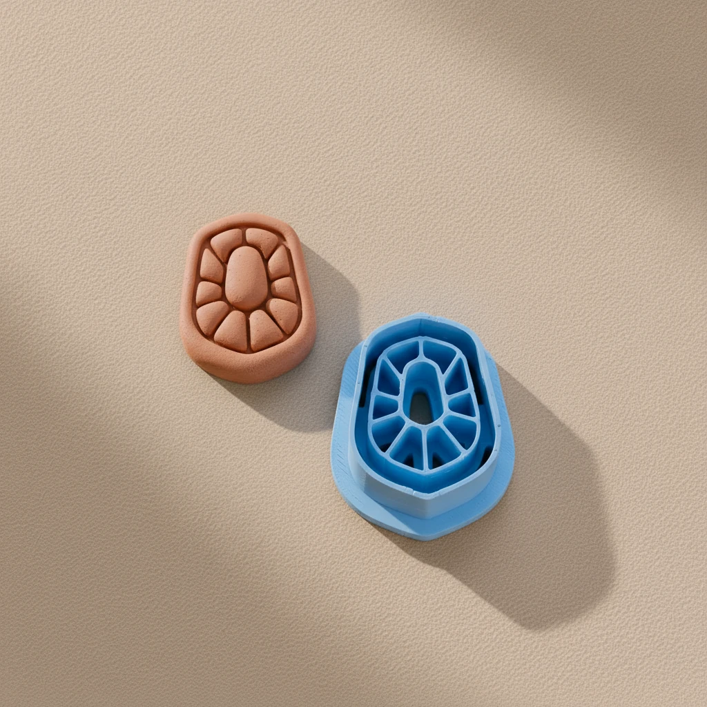 Altıgen Taş Desenli Form