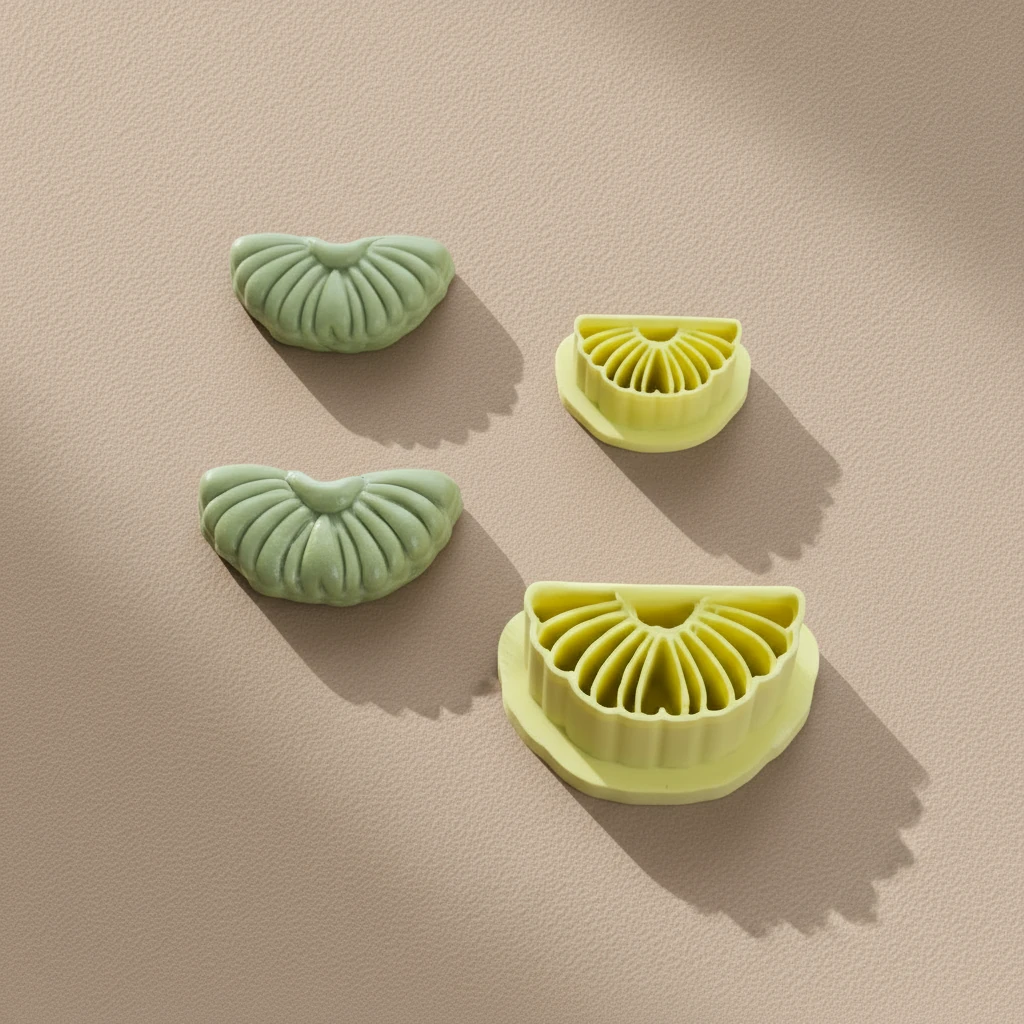 Yarım Daire Çiçek Form (2 Parça)