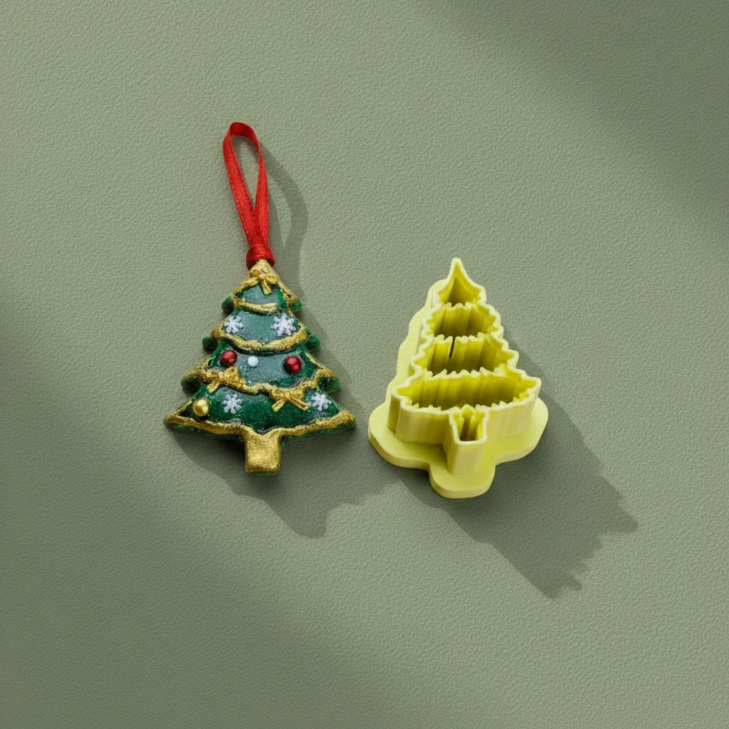 Yılbaşı Temalı Polimer Kil Kesici Set-1 9 Parça