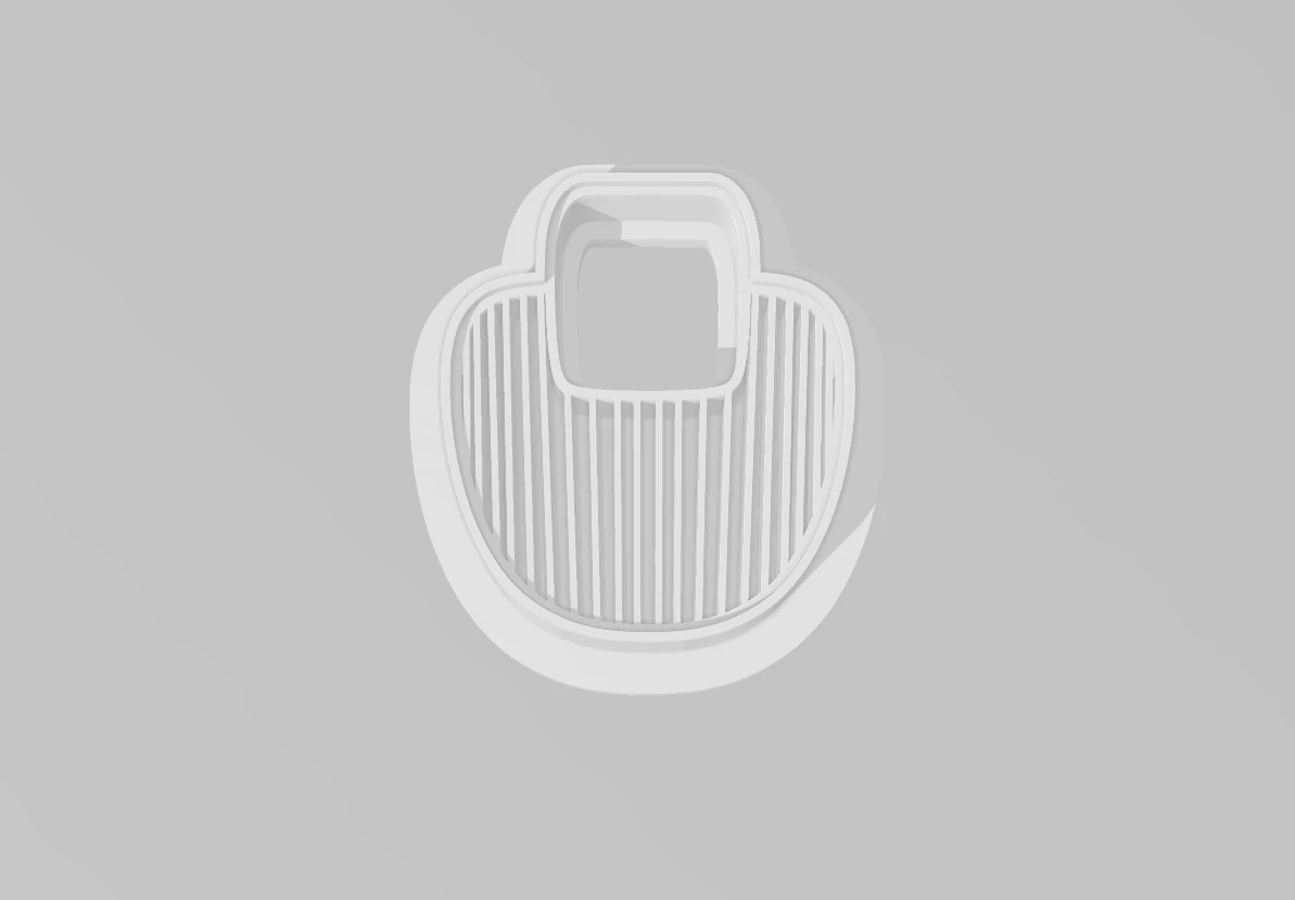 Geometrik Desenler Polimer Kil Küpe Kesici Seti - 8 Parça