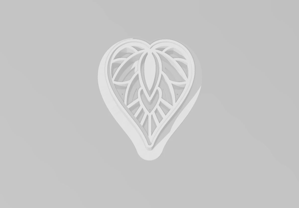 Etnik ve Mandala Motifleri Polimer Kil Küpe Kesici Seti - 10 Parça