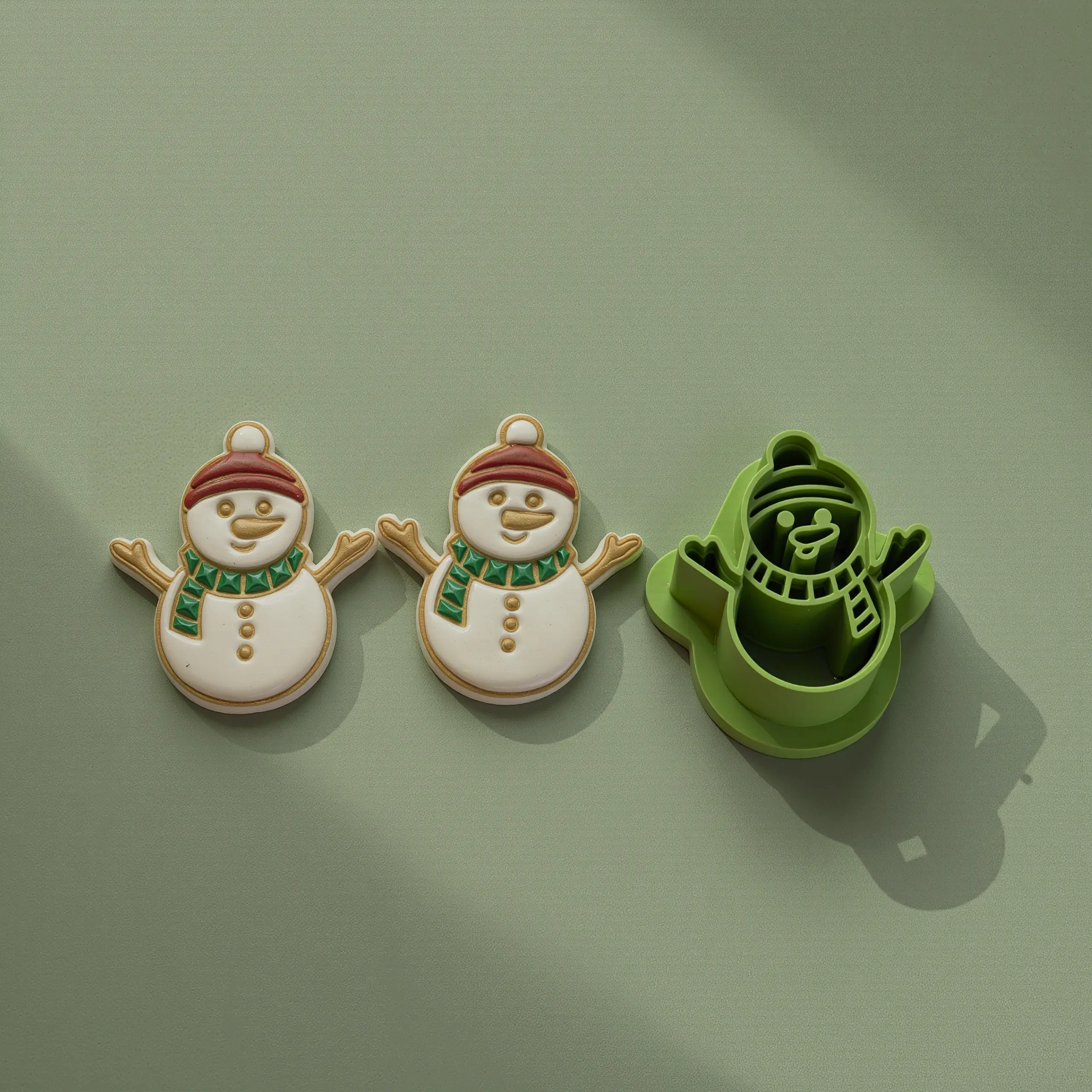 Yılbaşı Temalı Polimer Kil Kesici Set-2 9 Parça