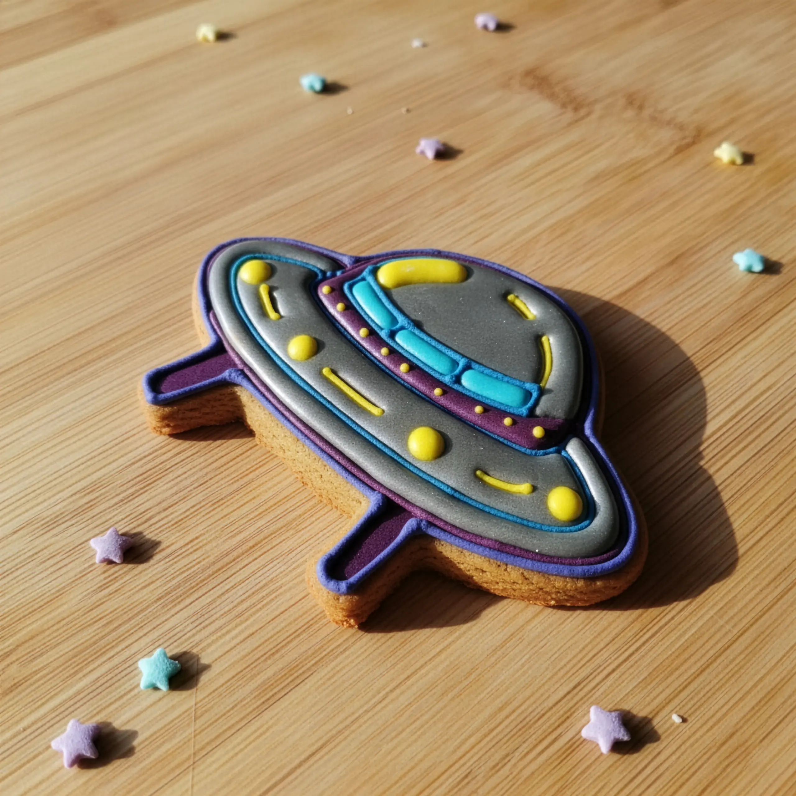 Uzay Macerası Kurabiye Kalıp Seti (7 Parça 6-7 cm)