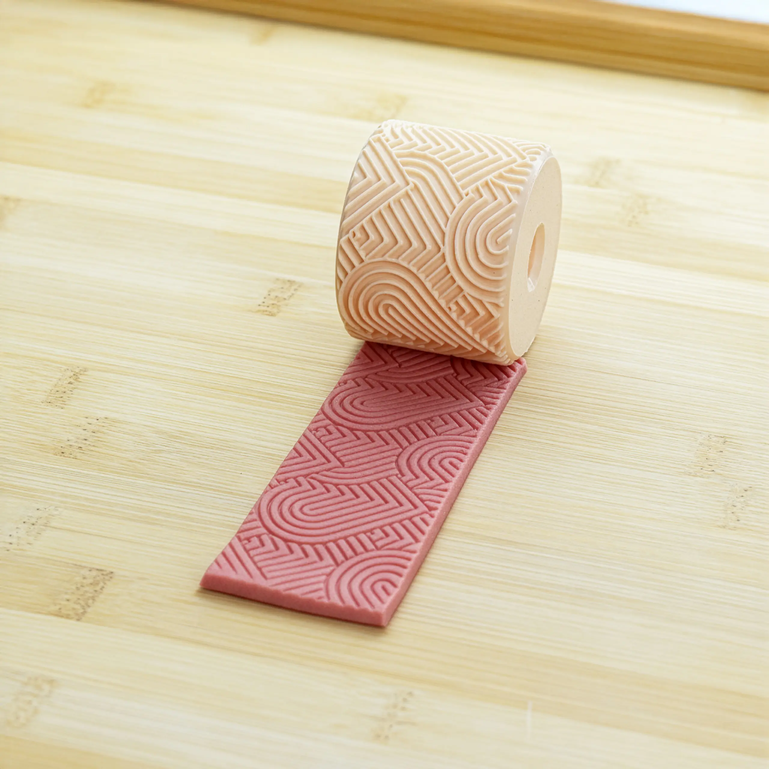 Labirent Kalp Desen Rulosu