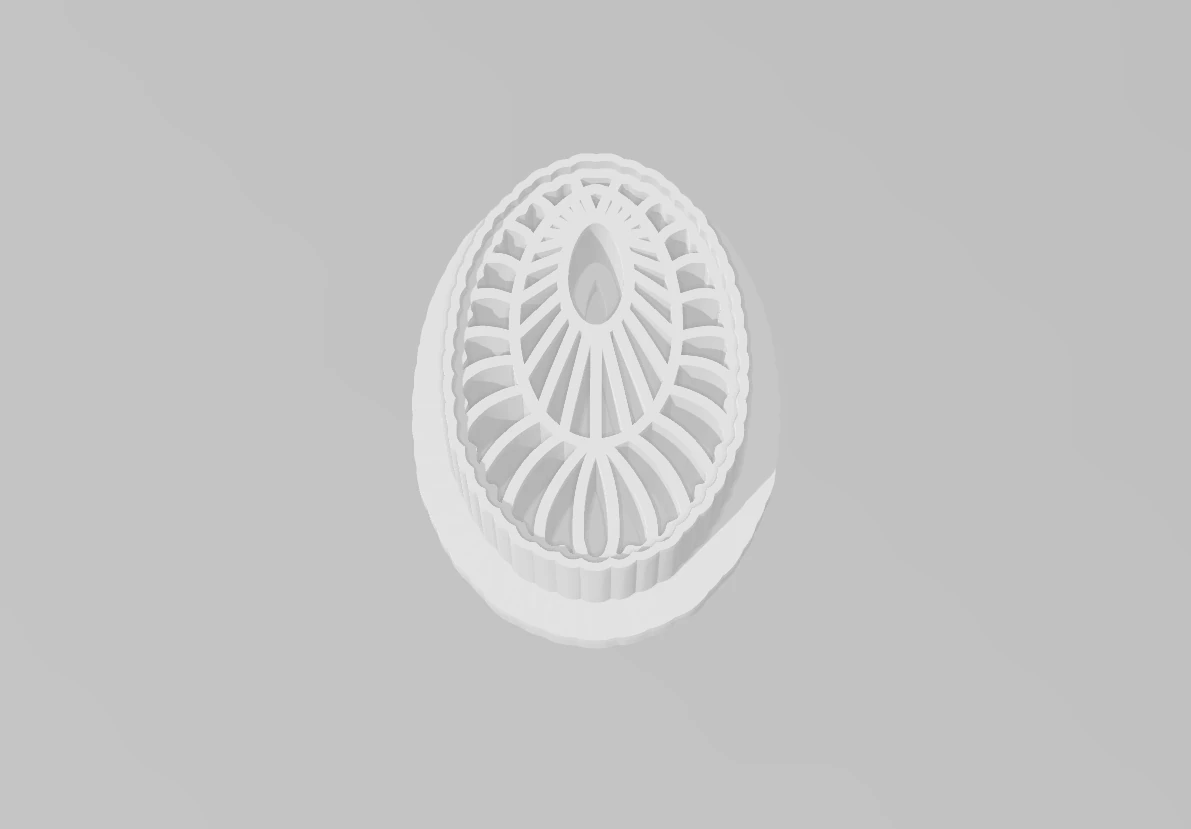 Geometrik Desenler Polimer Kil Küpe Kesici Seti - 8 Parça