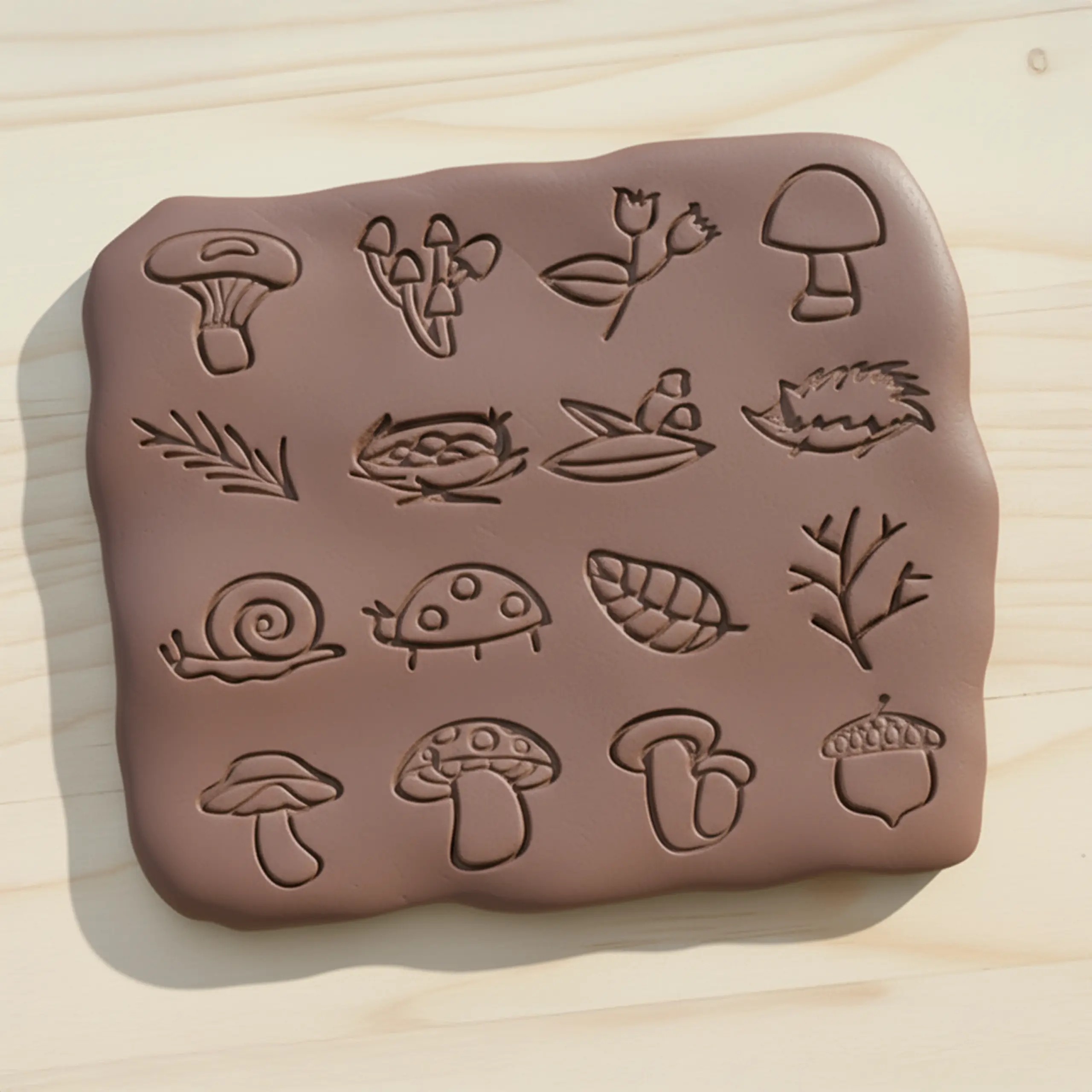 Sonbahar ve Orman Hayvanları - 16 Parça 