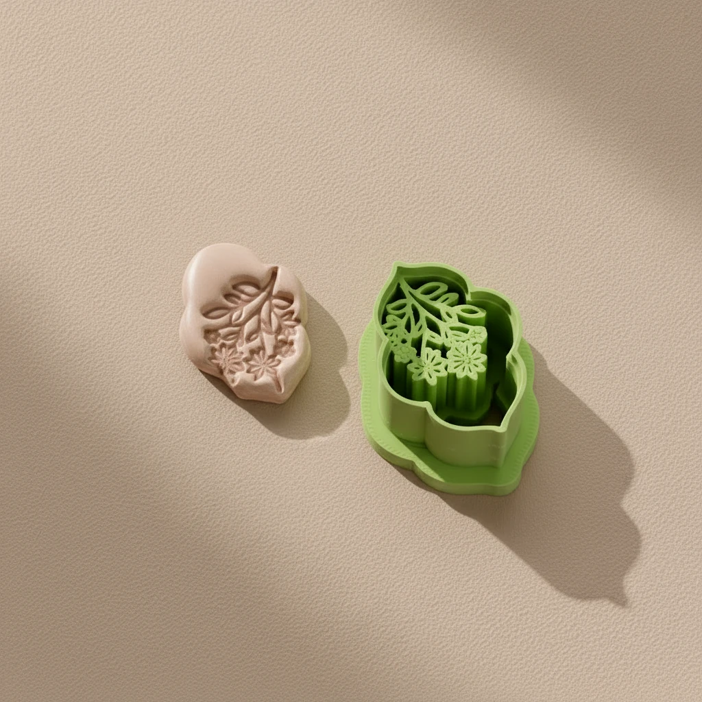 Papatya Demeti Motifli Form