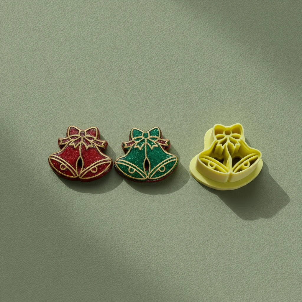 Yılbaşı Temalı Polimer Kil Kesici Set-1 9 Parça