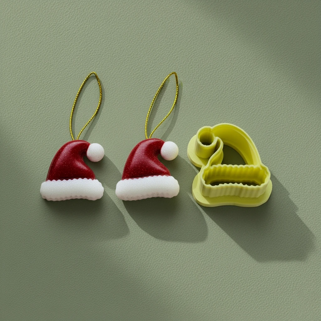 Yılbaşı Temalı Polimer Kil Kesici Set-1 9 Parça