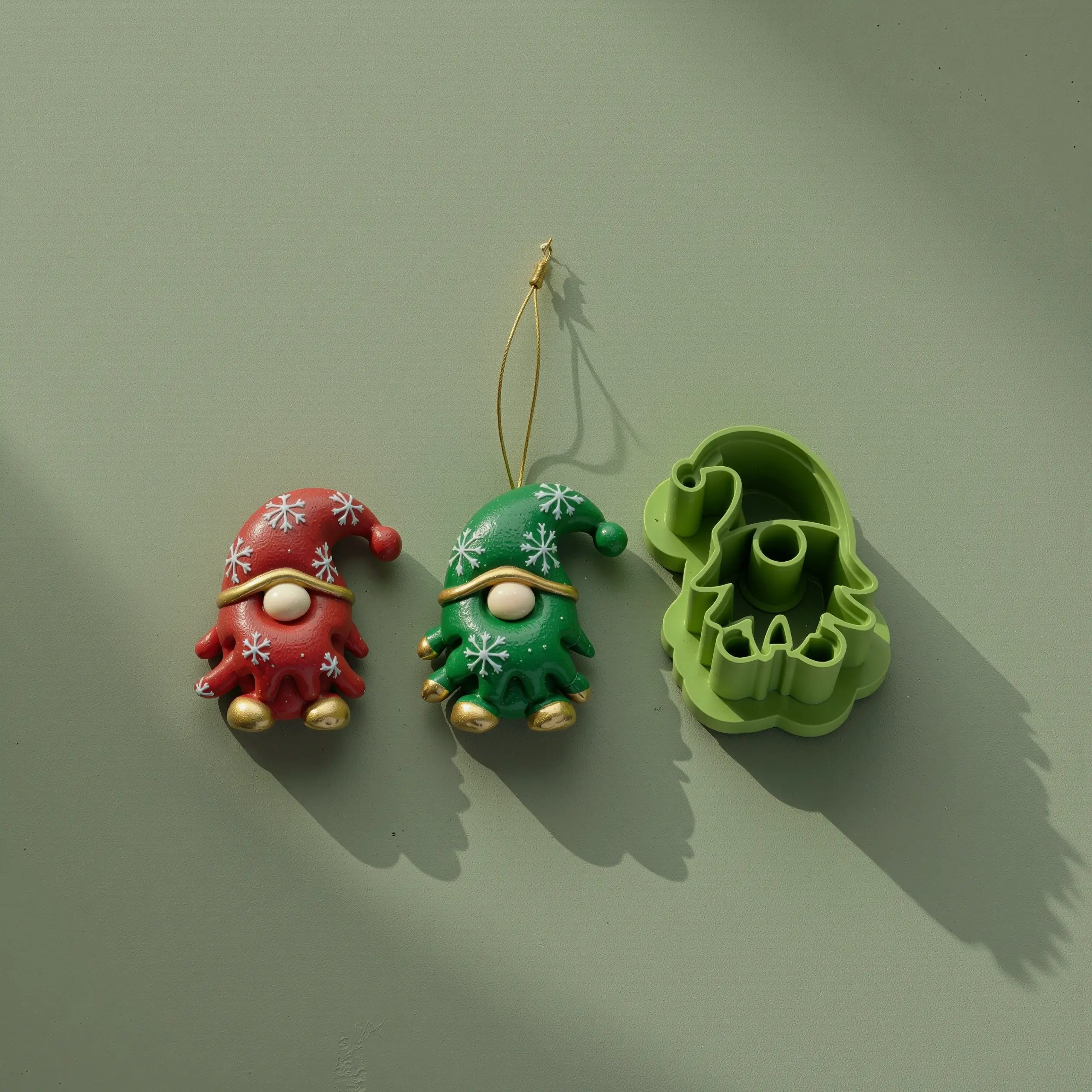 Yılbaşı Temalı Polimer Kil Kesici Set-2 9 Parça