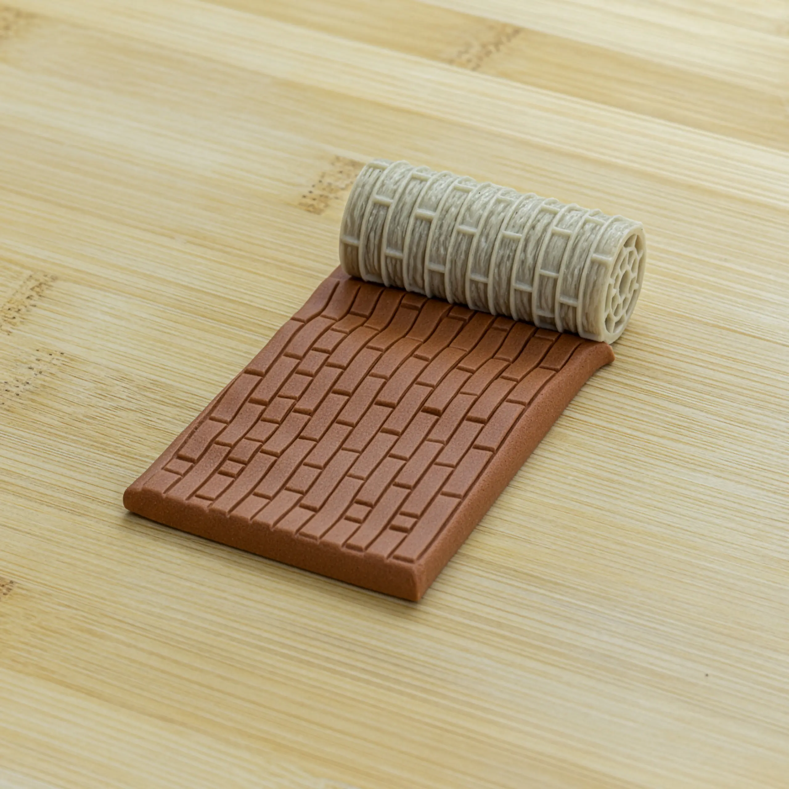 Tuğla Duvar Desen Rulosu